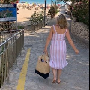 Rails Clement dress in Dusk Stripe